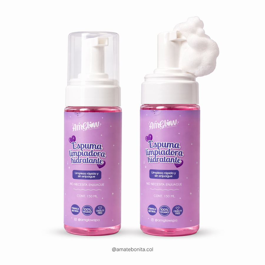 ESPUMA LIMPIADORA AMGLOW